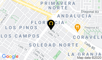 Mapa de Sodiláminas en Bogotá D.C