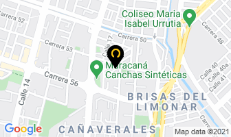 Mapa de Sofis Pizza en Cali