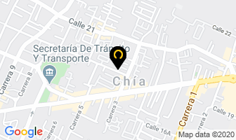 Mapa de Softgan Electronics en Chía