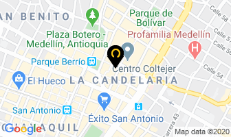 Mapa de Software Soluciones Y Aplicaciones Ltda. en Medellín
