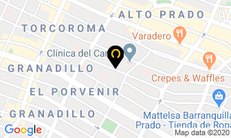 Mapa de Sojo Sánchez Edgardo en Barranquilla