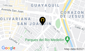 Mapa de Sol Y Destinos Ltda en Medellín