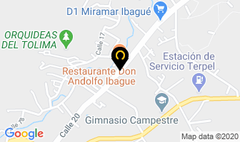 Mapa de Sol Y Luna en Ibagué
