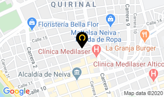Mapa de Solano Quintero Olga Ines en Neiva