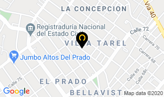 Mapa de Solar Center en Barranquilla