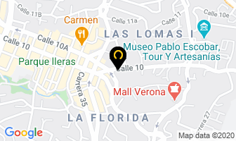 Mapa de Solar Plus + en Medellín