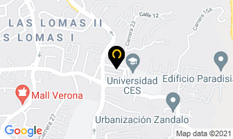 Mapa de Solar Soluciones Arquitectónicas en Medellín