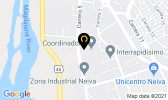 Mapa de Soldaduras Westarco en Neiva