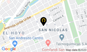 Mapa de Soldarco Ltda. en Cali