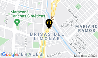 Mapa de Soldarrad & Cía Ltda en Cali