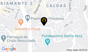 Mapa de Solfuseg en Floridablanca