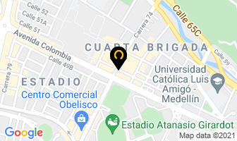 Mapa de Solid Skate Shop en Medellín