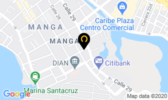 Mapa de Solincar S.a.s. en Cartagena