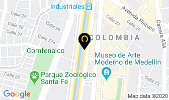 Mapa de Solla S.a. en Medellín