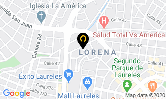 Mapa de Sólo Depilación en Medellín