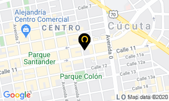 Mapa de Solo Fiestas en Cúcuta