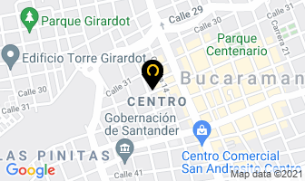 Mapa de Solo Hormas en Bucaramanga