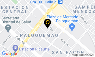 Mapa de Solo Mangueras en Bogotá D.C