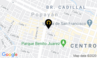Mapa de Solo Motos en Popayán