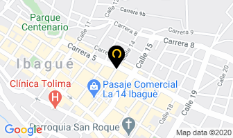 Mapa de Solo Salas en Ibagué