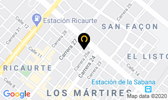 Mapa de Solo - Sierras Ltda. en Bogotá D.C