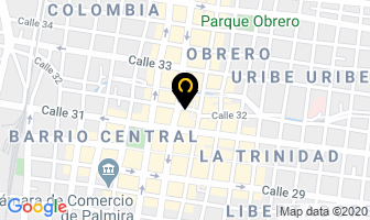 Mapa de Solo Uñas en Palmira