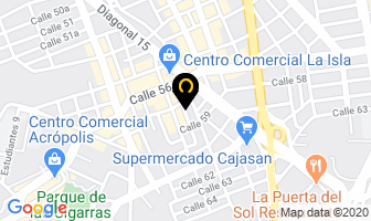 Mapa de Solplast en Bucaramanga