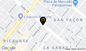 Mapa de Soltinco Ltda en Bogotá D.C