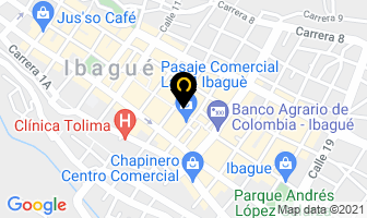 Mapa de Soltolima Mueve Tus Sueños en Ibagué