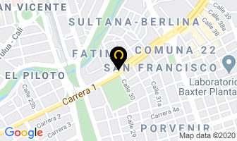 Mapa de Soluciones De Oficina Centro en Cali