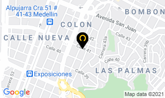 Mapa de Soluciones Dimaglo en Medellín