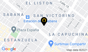 Mapa de Soluciones Integrales De Diseño en Bogotá D.C