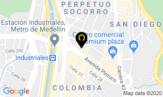 Mapa de Soluciones Mecánicas Ltda. en Medellín