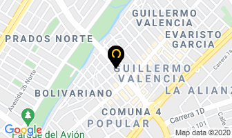 Mapa de Soluciones Metalicas en Cali
