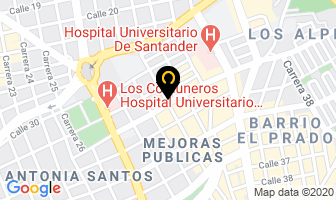 Mapa de Soluciones Odontolológicas en Bucaramanga