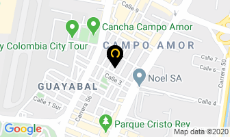 Mapa de Soluciones Profesionales Administrativas en Medellín