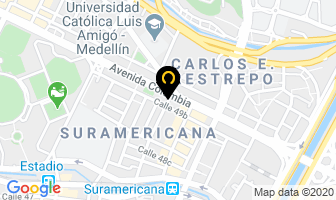 Mapa de Soluciones Reposteras en Medellín
