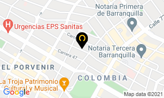 Mapa de Soluciones Y Equipos Ltda. en Barranquilla