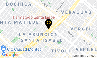 Mapa de Soluciones Y Suministros en Bogotá D.C