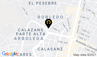 Mapa de Solucont en Medellín