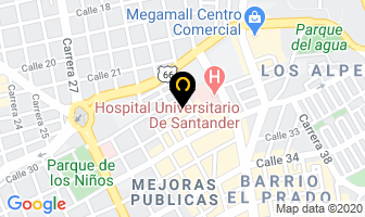Mapa de Solumed Ingenieria Ltda. en Bucaramanga