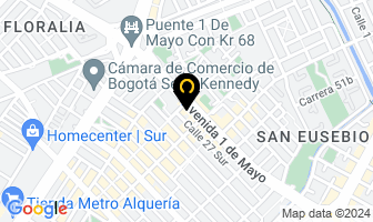 Mapa de Solutions Sas Colombia en Bogotá D.C