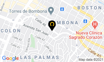 Mapa de Solytec en Medellín