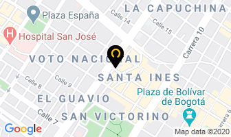 Mapa de Sombreros Olé en Bogotá D.C
