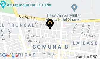 Mapa de Somos Seguros Asesores en Cali