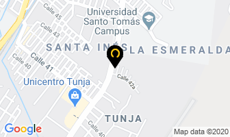 Mapa de Songeniales en Tunja