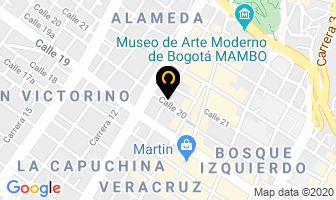 Mapa de Soni-video en Bogotá D.C