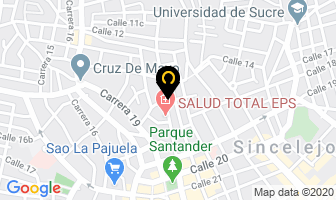 Mapa de Sonri Dent en Sincelejo