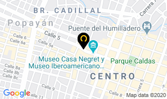 Mapa de Sonria Clinicas Dentales en Popayán