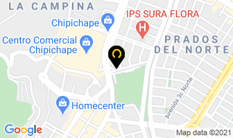 Mapa de Sonrien12 Laboratorio Dental en Cali